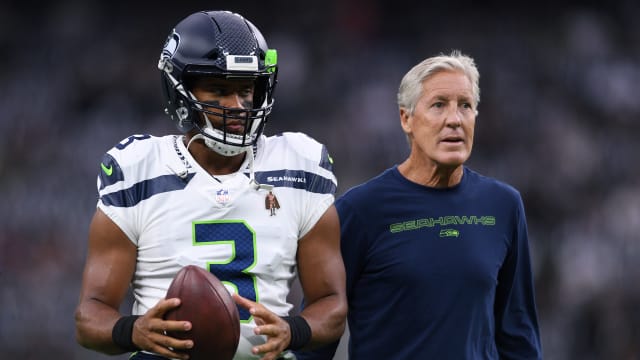 Russell Wilson Pete Carroll